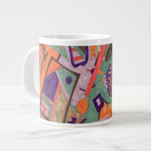 Tasse Géante Piscine géo-biologique, Art Abstrait