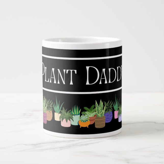 Tasse géante Plant Papa (Devant)