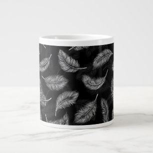 Tasse Géante Plumes blanches