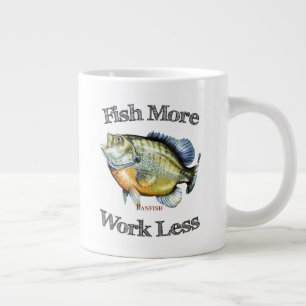 Tasse Géante Poisson Plus Poisson-Poisson Moins