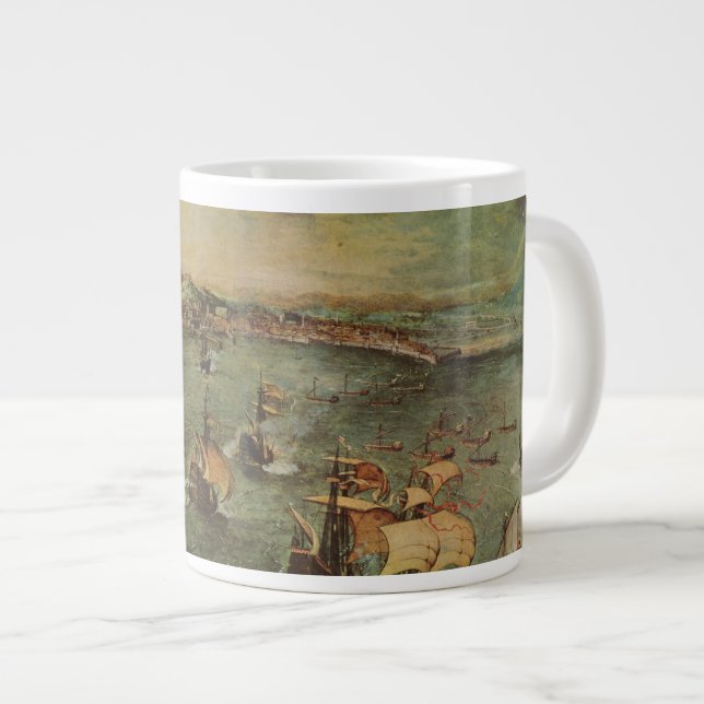 Tasse Géante Port de Naples par Pieter Bruegel l'Ancien (Devant droit)
