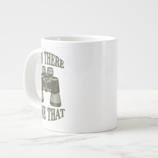 Tasse Géante Poubelle là faite cela (Devant gauche)