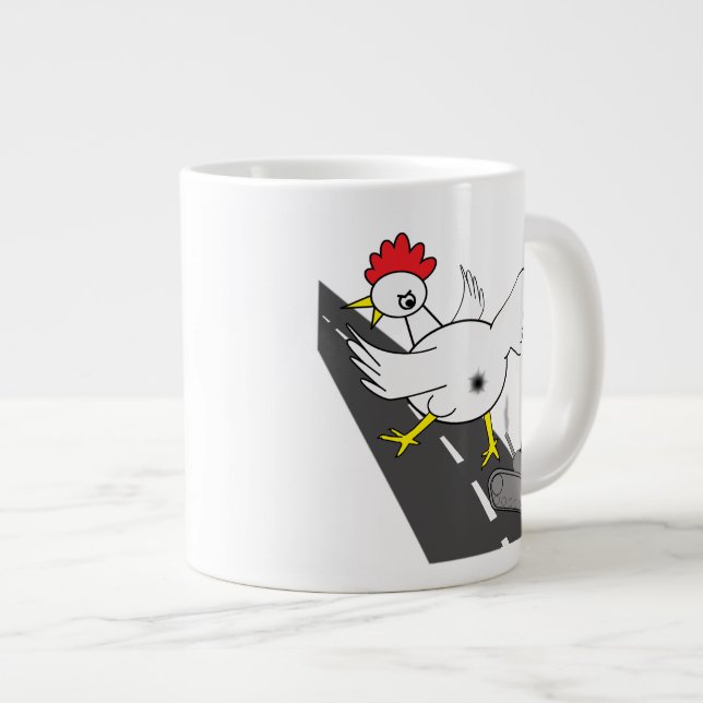 Tasse Géante Poulet géant ! (Devant droit)
