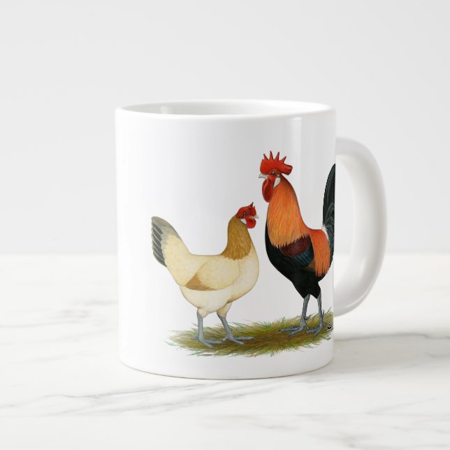 Tasse Géante Poulets de Penedesenca (Devant droit)