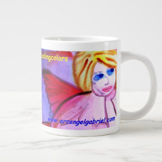 Tasse Géante ...premier ange...art de Jutta Gabriel...