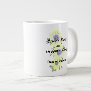 Tasse Géante Produits Mariages de la Symphonie de citron Daisie