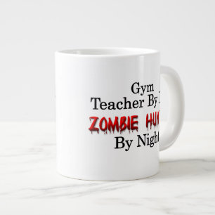 Tasse Géante Professeur de gym/Chasseur de zombie