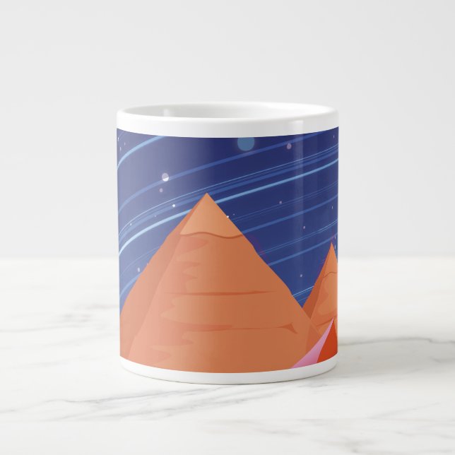 Tasse Géante Pyramides (Devant)