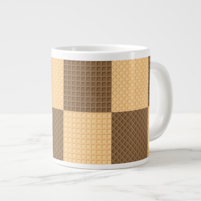Tasse Géante Quatre gaufrettes (Devant droit)