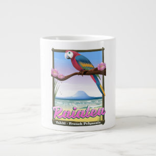 Tasse Géante Raiatea Îles de la Société,Tahiti,Polynésie frança