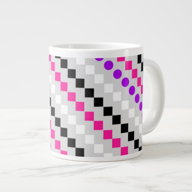 Tasse Géante Rayure enfermée dans une boîte 2014 (Devant droit)