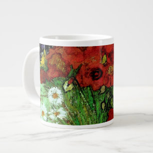 Tasse Géante Red Poppies & Daisies Van Gogh Art