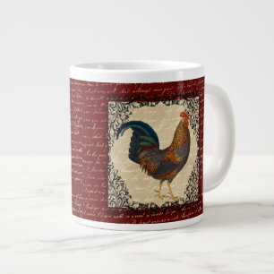 Tasse Géante Red Rooster Vintage