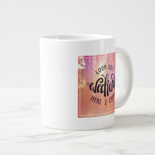 Tasse Géante Regarde Le Week-End Ici Je Viens