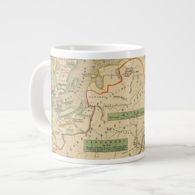 Tasse Géante Russie, Suède, Norvège (Devant gauche)