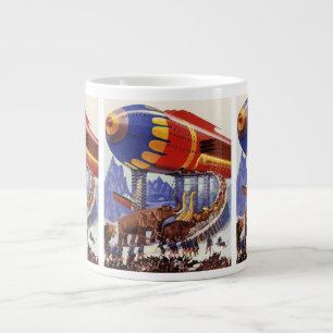 Tasse Géante Science-fiction vintage, animaux sauvages de Noah'