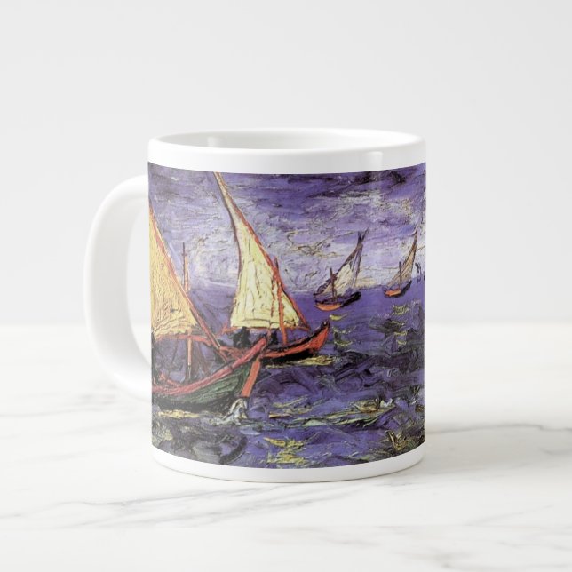 Tasse Géante Seasons à Saintes Maries par Vincent van Gogh (Devant gauche)