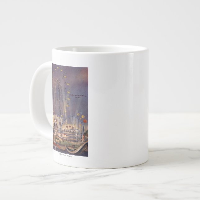 Tasse Géante Seattle, affiche de l'Exposition universelle (Devant gauche)