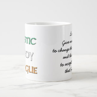 Tasse Géante Sérénité café et whisky avec logo