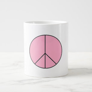 TASSE GÉANTE SIGNE DE PAIX