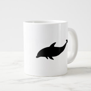 Tasse Géante Silhouette de dauphin