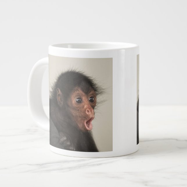 Tasse Géante Singe araignée à face rouge Ateles paniscus) (Devant gauche)