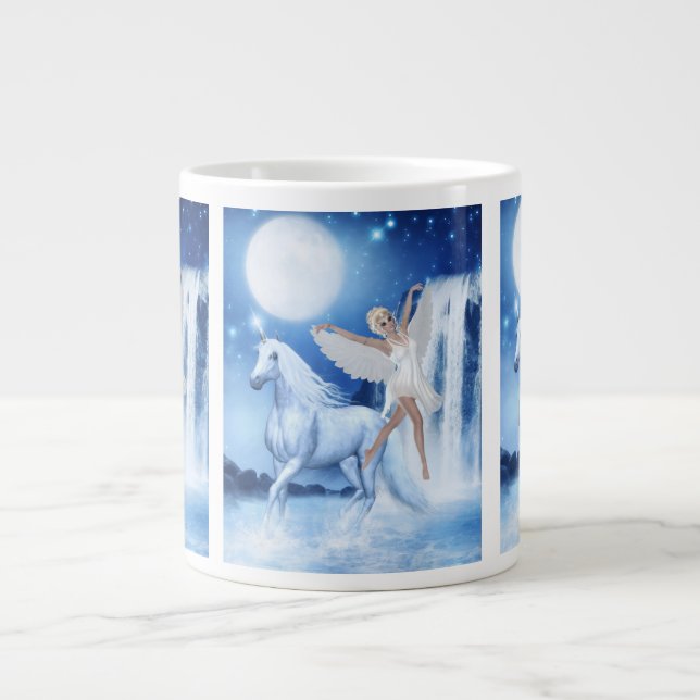 Tasse Géante Sky Féerie Aspar et Unicorn (Devant)
