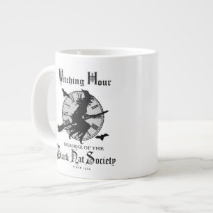Tasse Géante Sorcière d'Halloween Vintage moderne