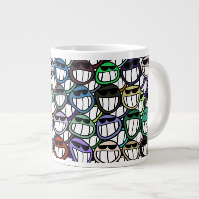 Tasse Géante Sourire (Devant droit)