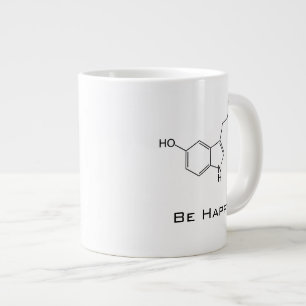 Tasse Géante Soyez heureux ! Très grande boue