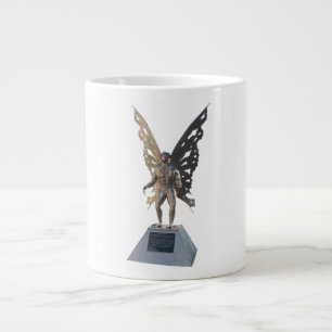 Tasse Géante Statue de Mothman de point la Virginie Occidentale