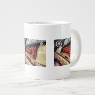 Tasse Géante Steampunk - Salle des machines arrière dans un sou