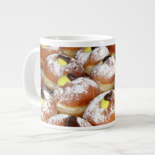 Tasse Géante Sufganiyot rempli de crème