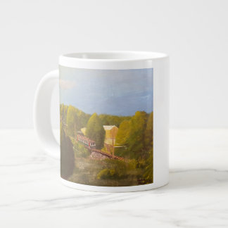Tasse Géante "Tasse enorme courue par lever de soleil du sud de