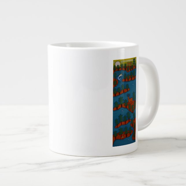 Tasse Géante Terre des mille îles 2007 (Devant droit)