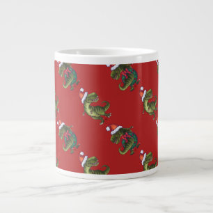 Tasse Géante Têtes et Tails Festive TRex Motif