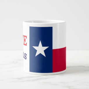 Tasse Géante texas d'amour