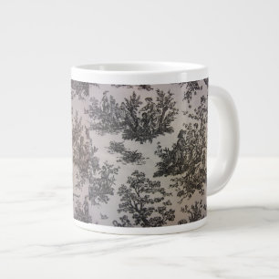 Tasse Géante Toile en noir et blanc