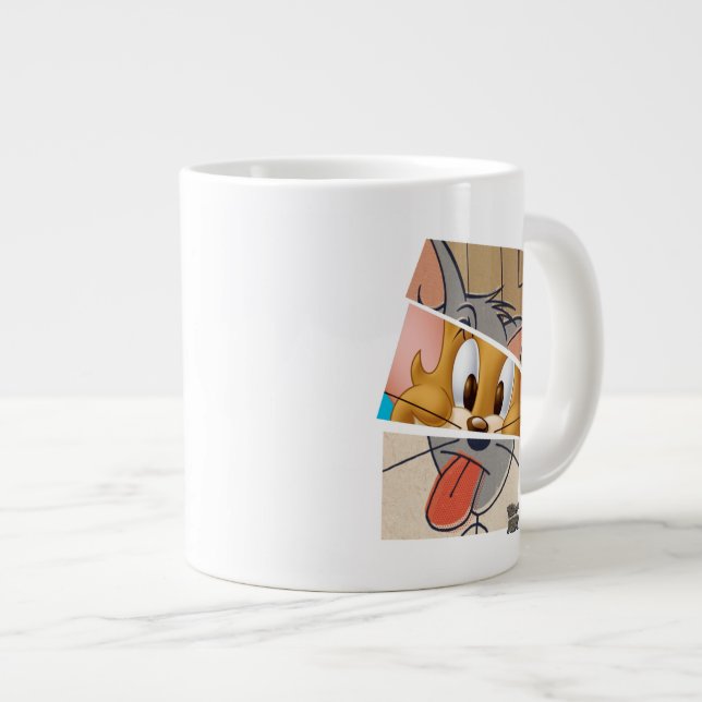 Tasse Géante Tom And Jerry | Tom And Jerry Mashup (Devant droit)