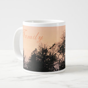 Tasse Géante Treeline Avec Ciel De Pêche