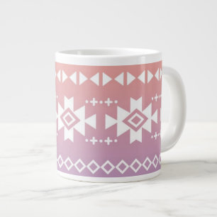 Tasse Géante Tribal aztec ombre motif