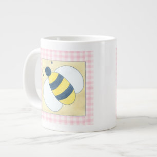Tasse Géante Trio des abeilles aux fleurs