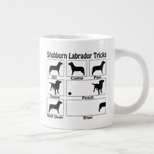 Tasse Géante Trucs de chiens errants du Labrador