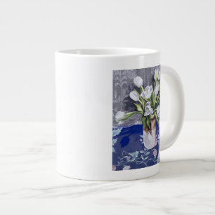 Tasse Géante Tulipes blanches 1994
