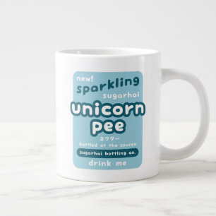 Tasse Géante Unicorne Pee
