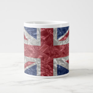 Tasse Géante Union Jack - froissé