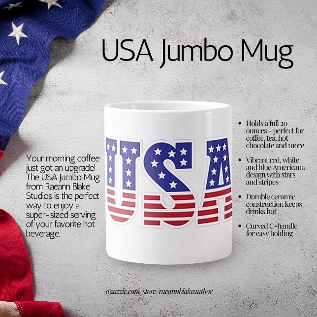 Tasse géante USA (Créateur téléchargé)