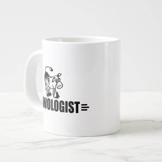 Tasse Géante Vache drôle (Devant gauche)