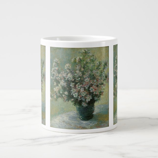 Tasse Géante Vase de fleurs par Claude Monet (Devant)