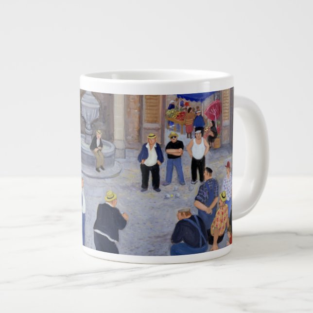 Tasse Géante Village en Provence (Devant droit)